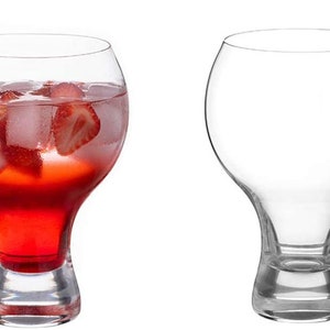 DIAMANTE Crystal Craft Gin & Tonic, Pimms Or Cocktail Glass - ‘Auris’ Collection Undecorated Crystal – Set of 2 image 3