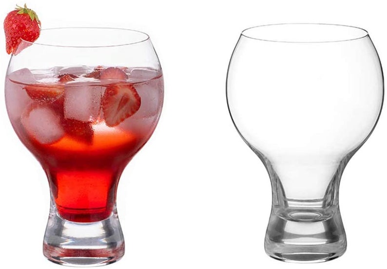 DIAMANTE Crystal Craft Gin & Tonic, Pimms Or Cocktail Glass - ‘Auris’ Collection Undecorated Crystal – Set of 2 image 3