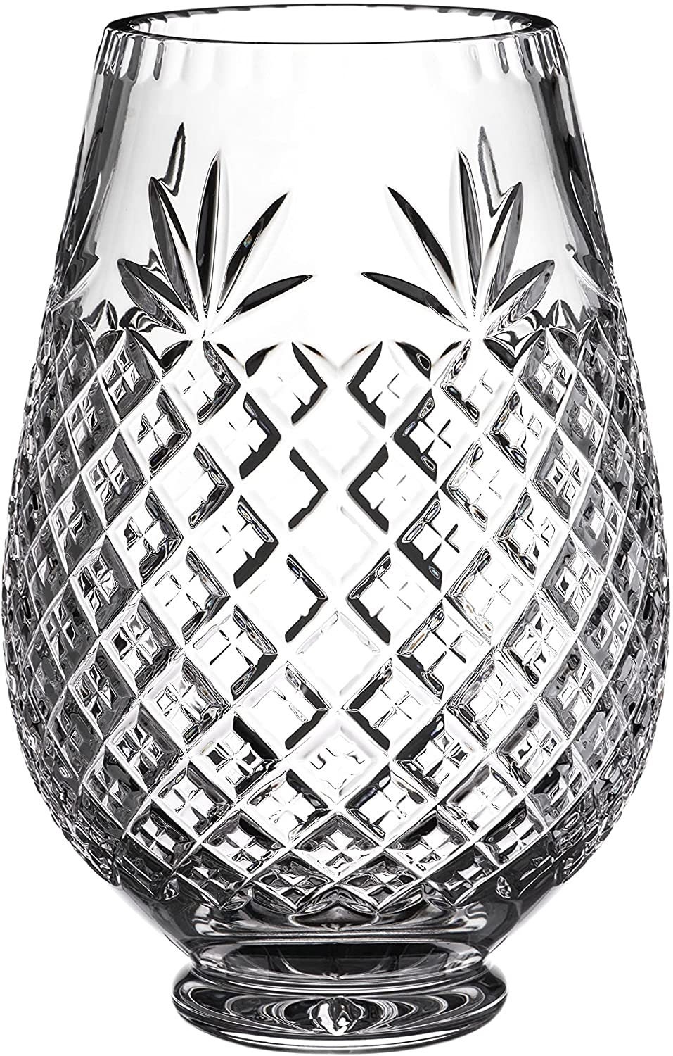 Crystal Tulip Vase Made From 24 Lead Crystal With Blank Etsy UK