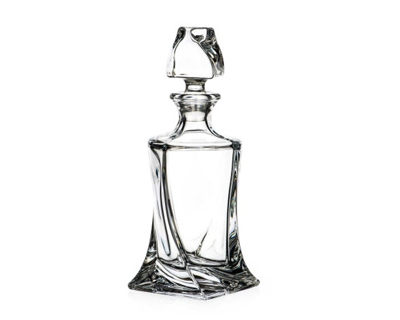 Quadro Whisky Spirit or Brandy Decanter Made From Premium Lead