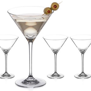 Auris Martini Cocktailgläser - 4er Set