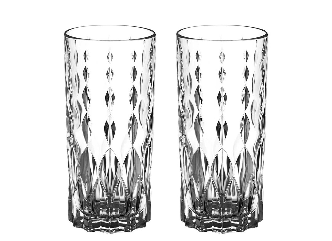 DIAMANTE Hi Ball Glasses 'marbella' Perfect for Etsy UK