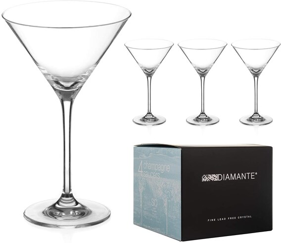 Calici da cocktail Auris Martini - Set di 4 - Ankorstore
