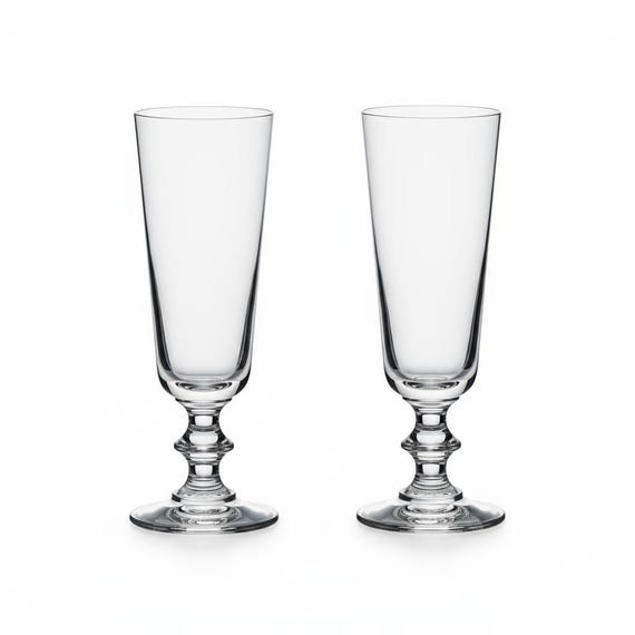 Set 14 Calici Da Champagne In Vetro Trasparente: 170 Ml, Eleganti Con Stelo, Per Matrimoni E Feste - 2