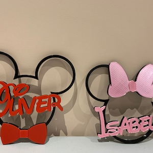 Disney Style Personalized Wall Sign