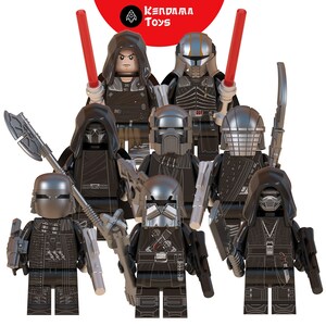 Set of 8 LEGO Wars Compatible Minifigures Knight Ren - Etsy