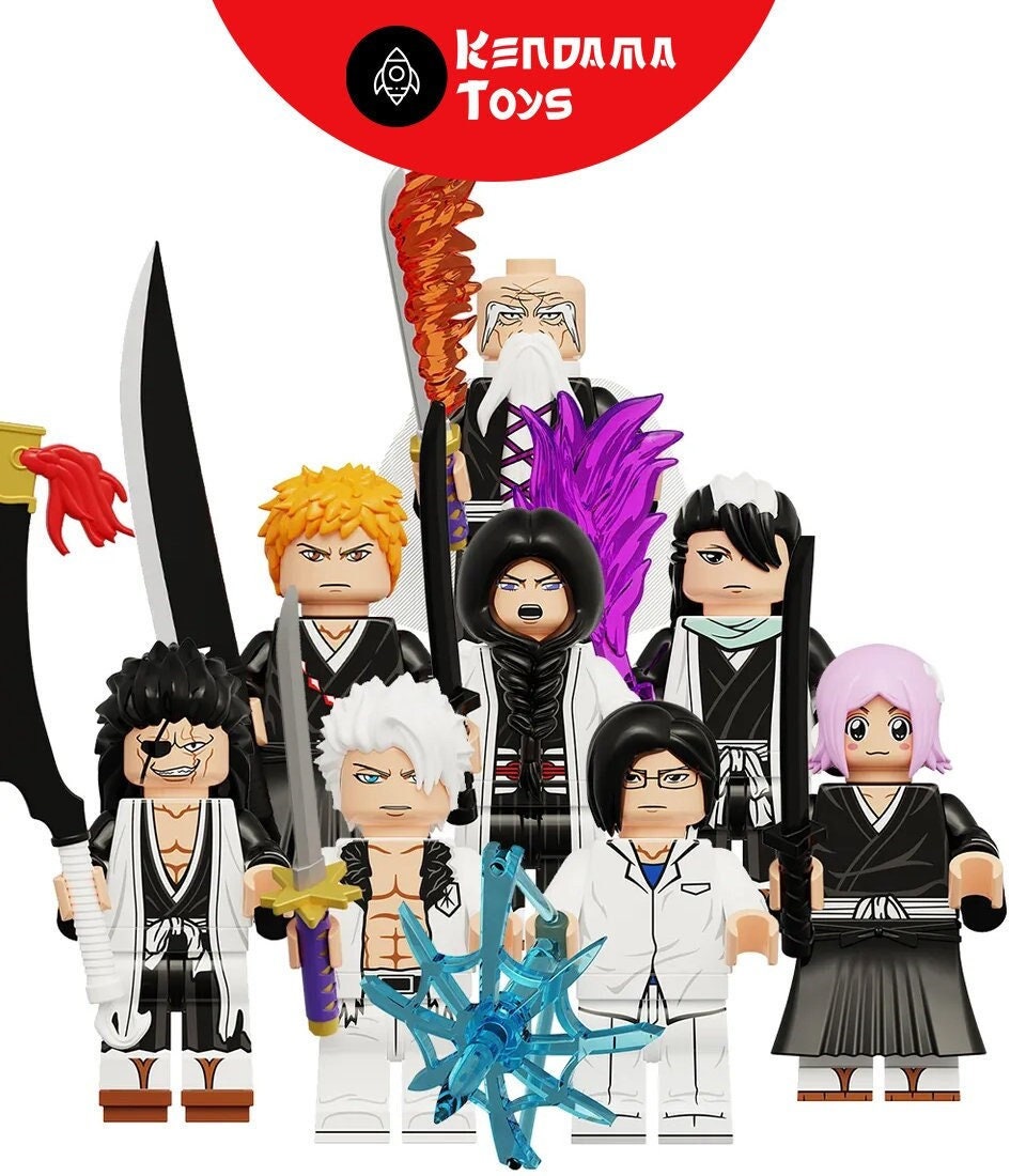 Bleach Anime Christmas Ornaments 6 Figures