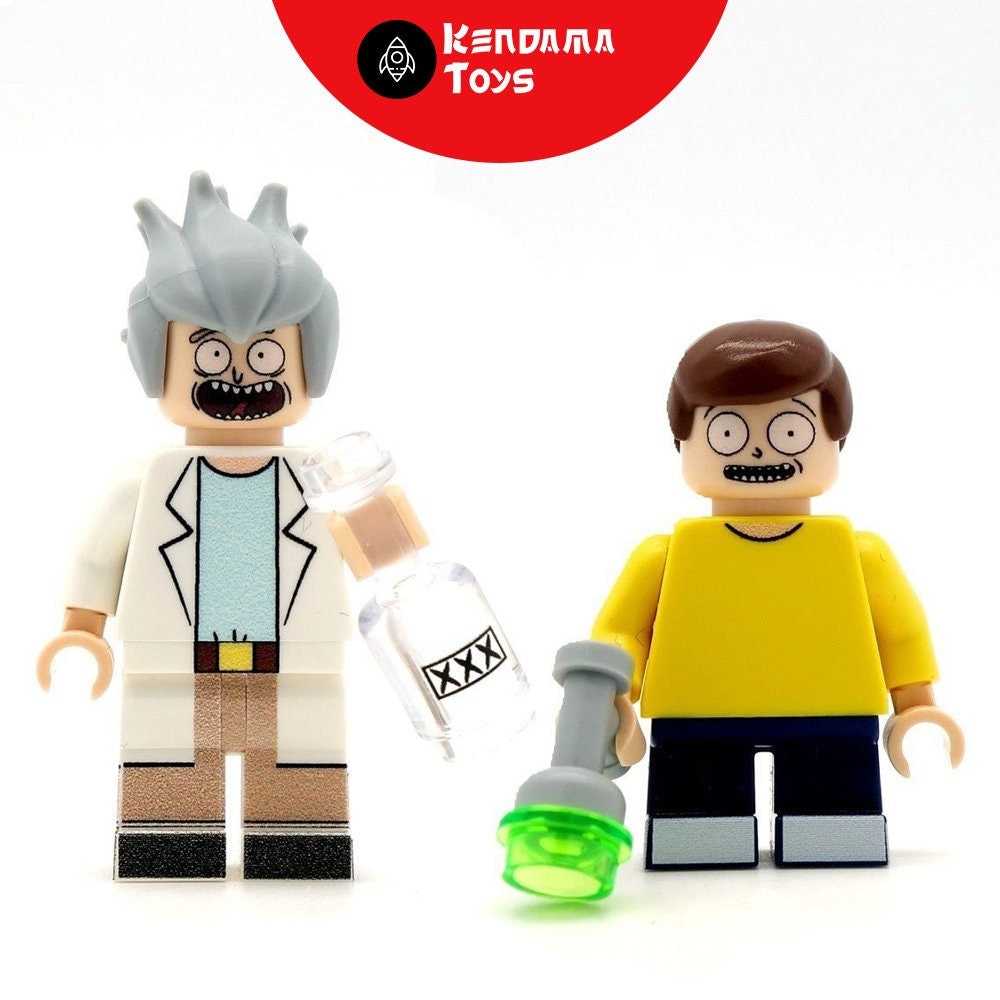rick and morty lego