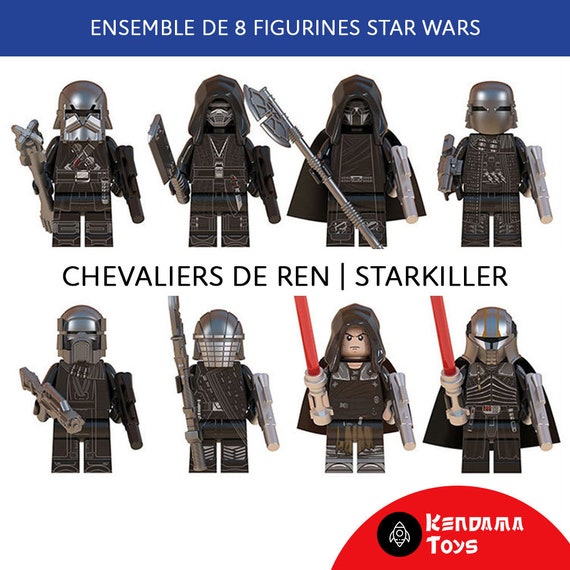 makeup vigtig melodrama Set of 8 LEGO Star Wars Compatible Minifigures Knight of Ren - Etsy