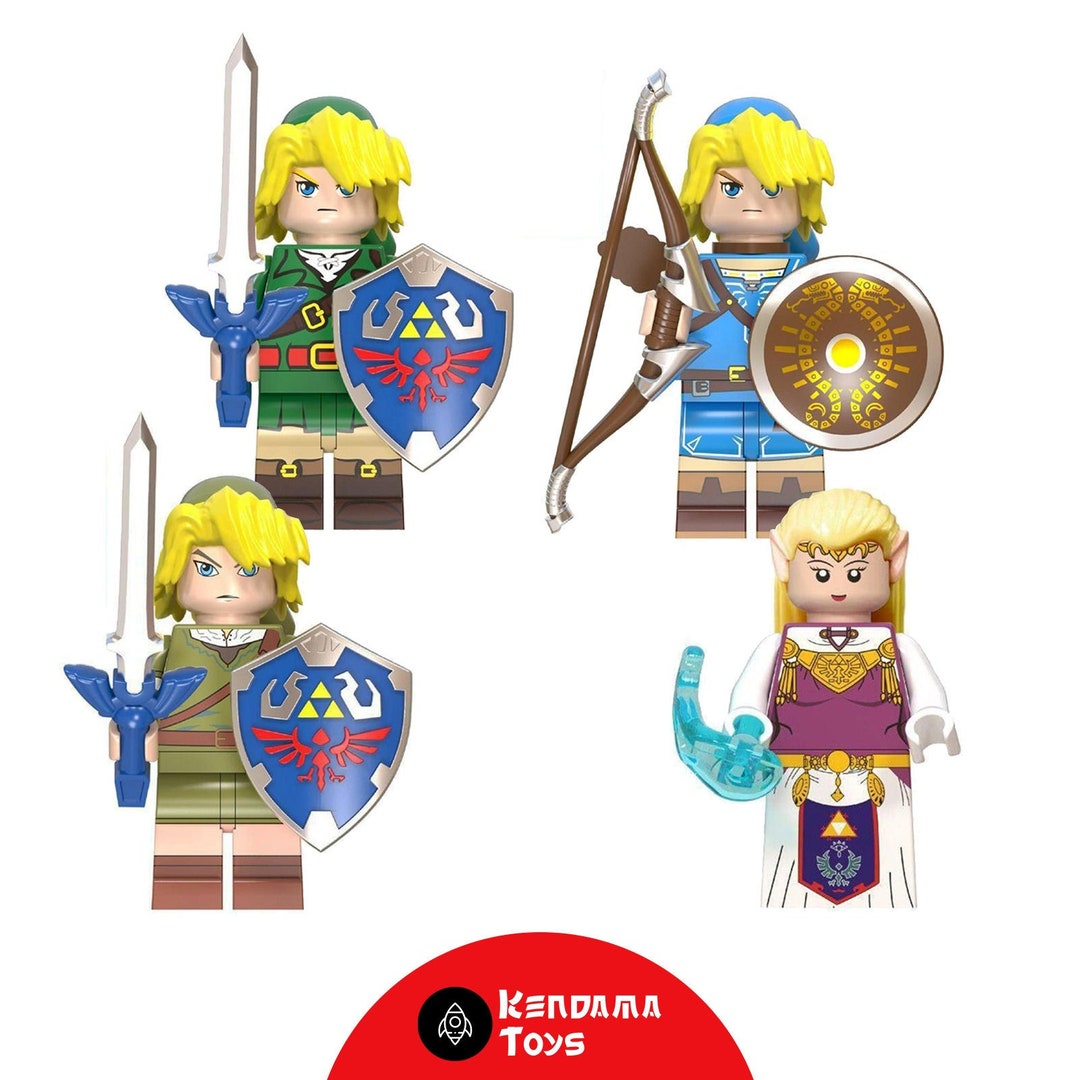 The Legend Of Zelda Link Princesa - Minifigura De Montar - alianca -  Colecionáveis - Magazine Luiza