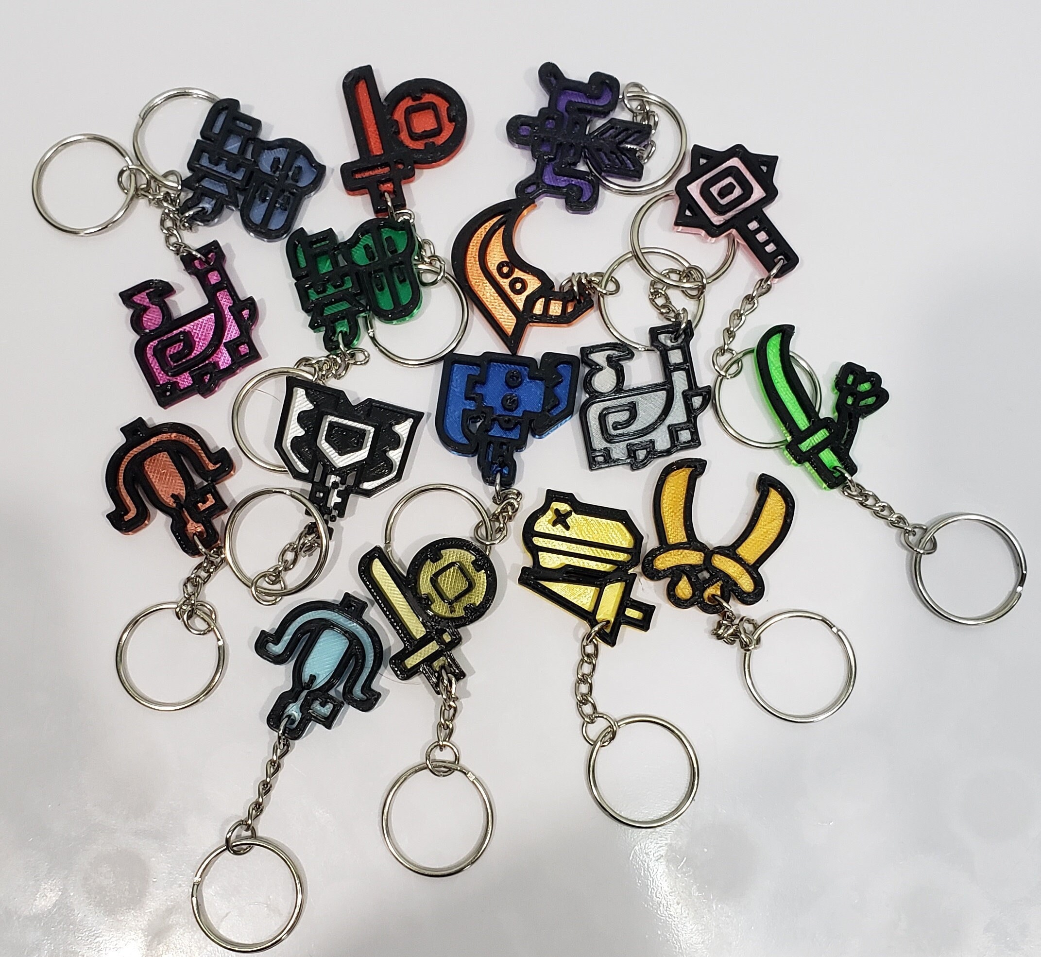 Element Hunters Charm Keychain Set 58019 