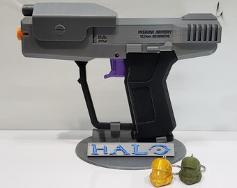 Customizable Halo Magnum - 3D Printed Cosplay Prop