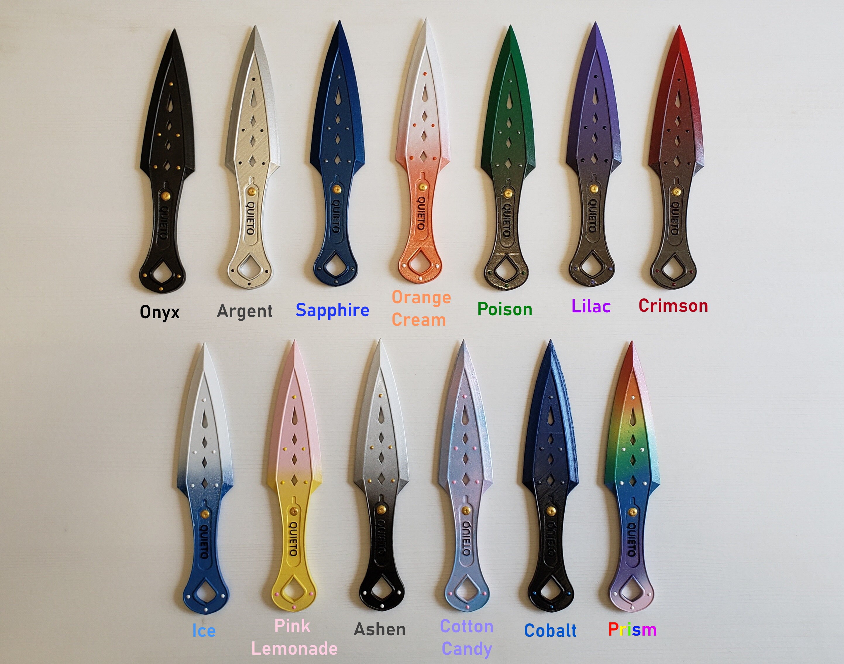 Apex Legends Wraith Heirloom Kunai Knife 3D Printed Cosplay Etsy Hong