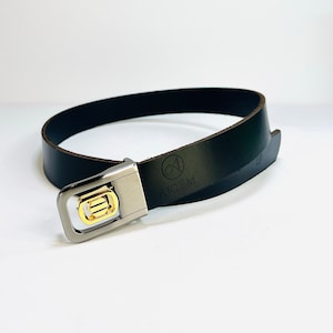 Ceinture en cuir pour homme. Idée cadeau pour homme, Fabriqué à la main au Canada