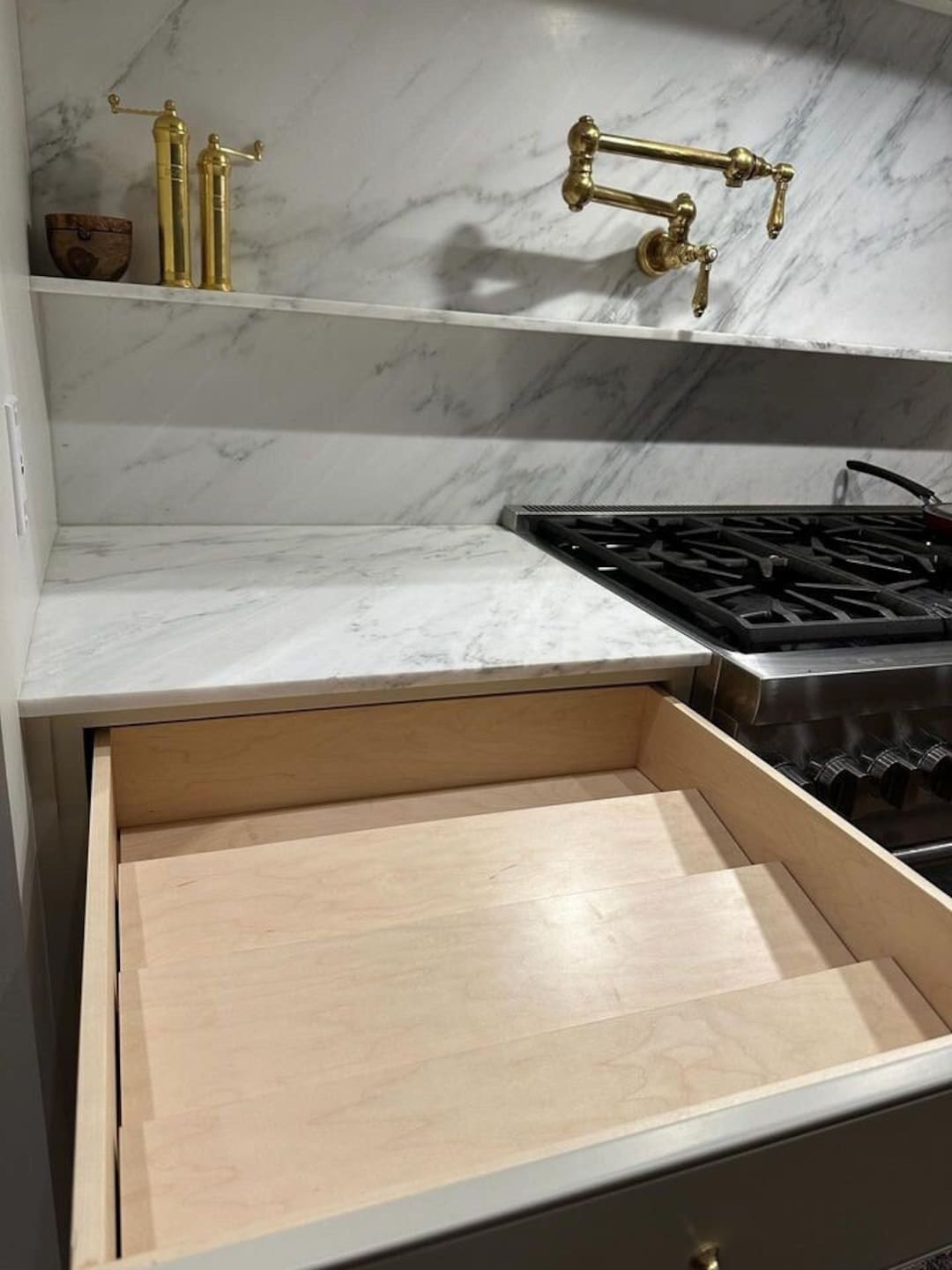 Spice Drawer Organizer Insert | Modular Drawer Spice Rack | Custom ...