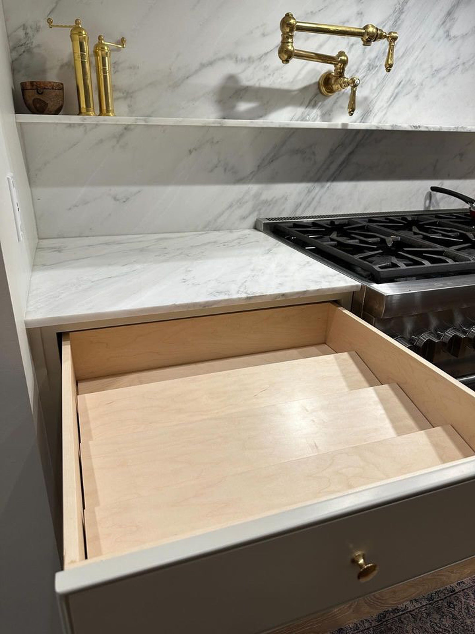Custom Spice Rack Insert Spice Drawer Organizer Insert | Modular Drawer Spice Rack | Custom ...