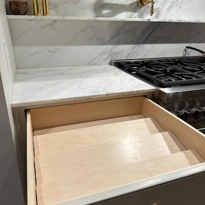 Custom Spice Rack Insert Spice Drawer Organizer Insert | Modular Drawer Spice Rack | Custom ...