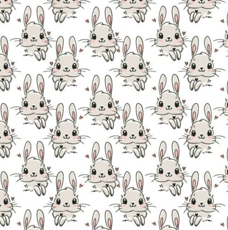 Happy Easter Wrapping paper,Stunning Grey Easter Bunny Gift Wrap,Easter Gift Wrap,Bunny Wrapping Paper