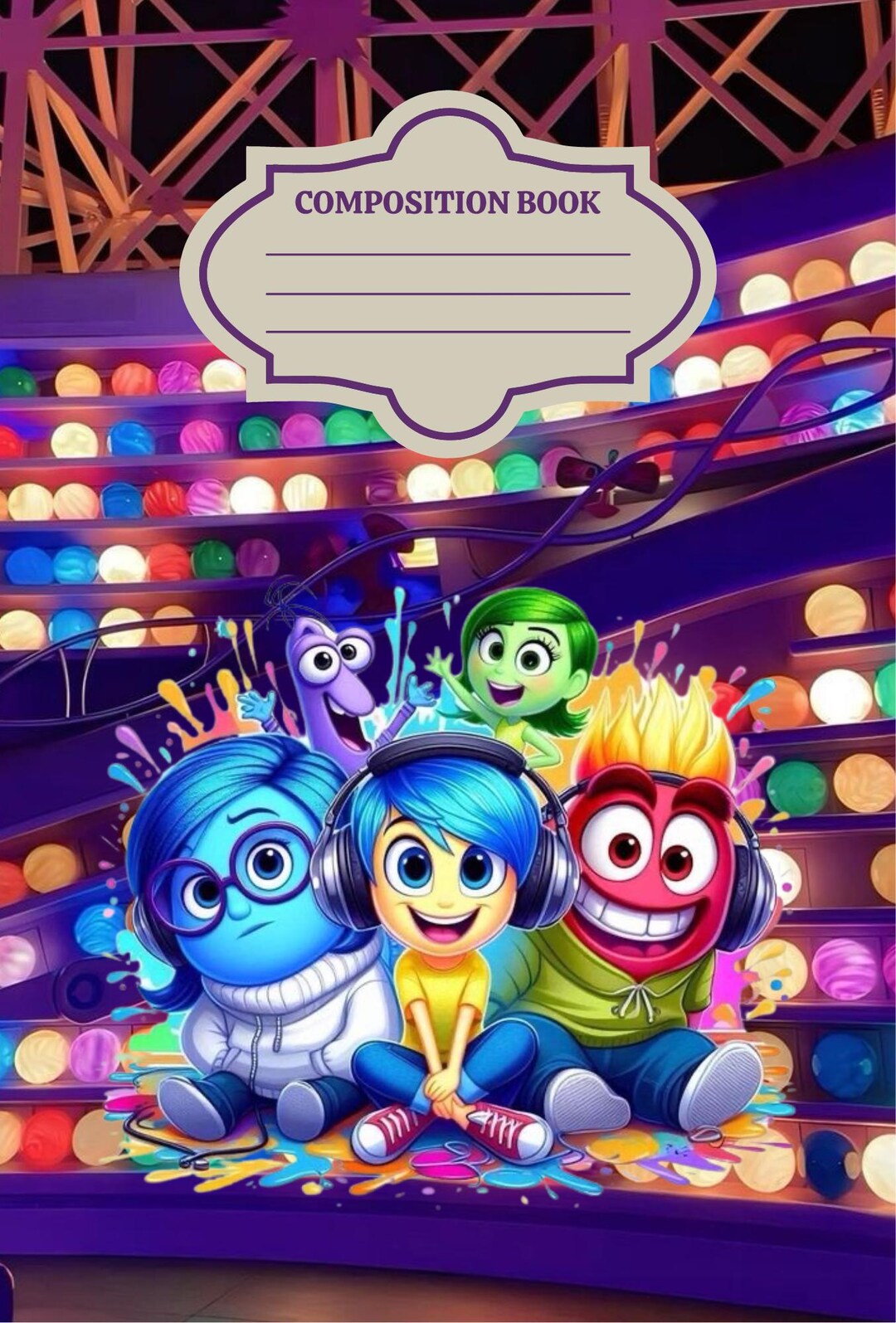 In Out Composing Inside Out Composition Book Cover, Ready to Print - Etsy Canada