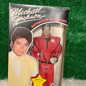 Vintage 1980's Michael Jackson Doll Thriller - Etsy