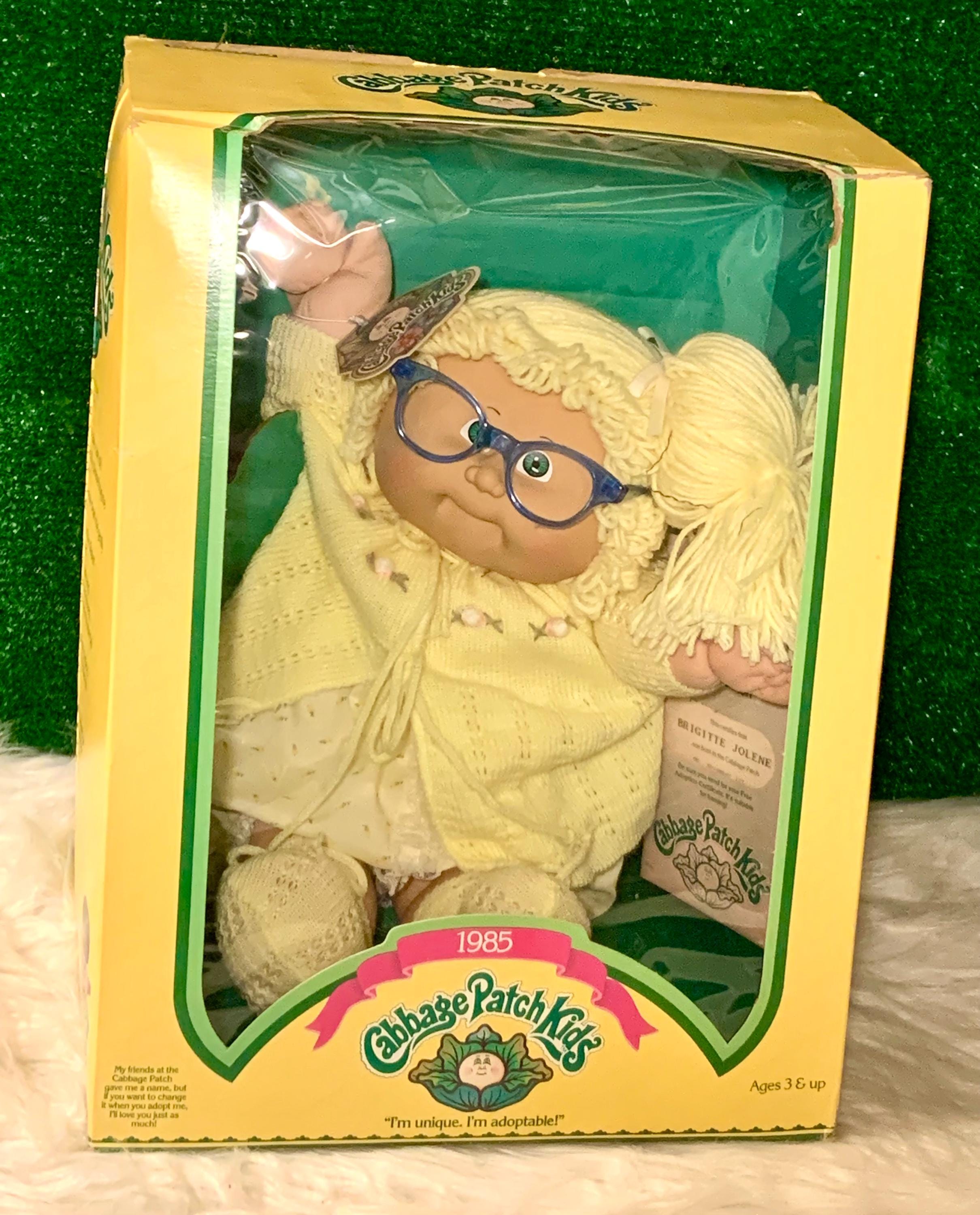 Boy Cabbage Patch Doll With Glasses