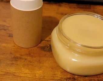 Desodorante natural: manteca de karité, aceite de coco y aceites esenciales