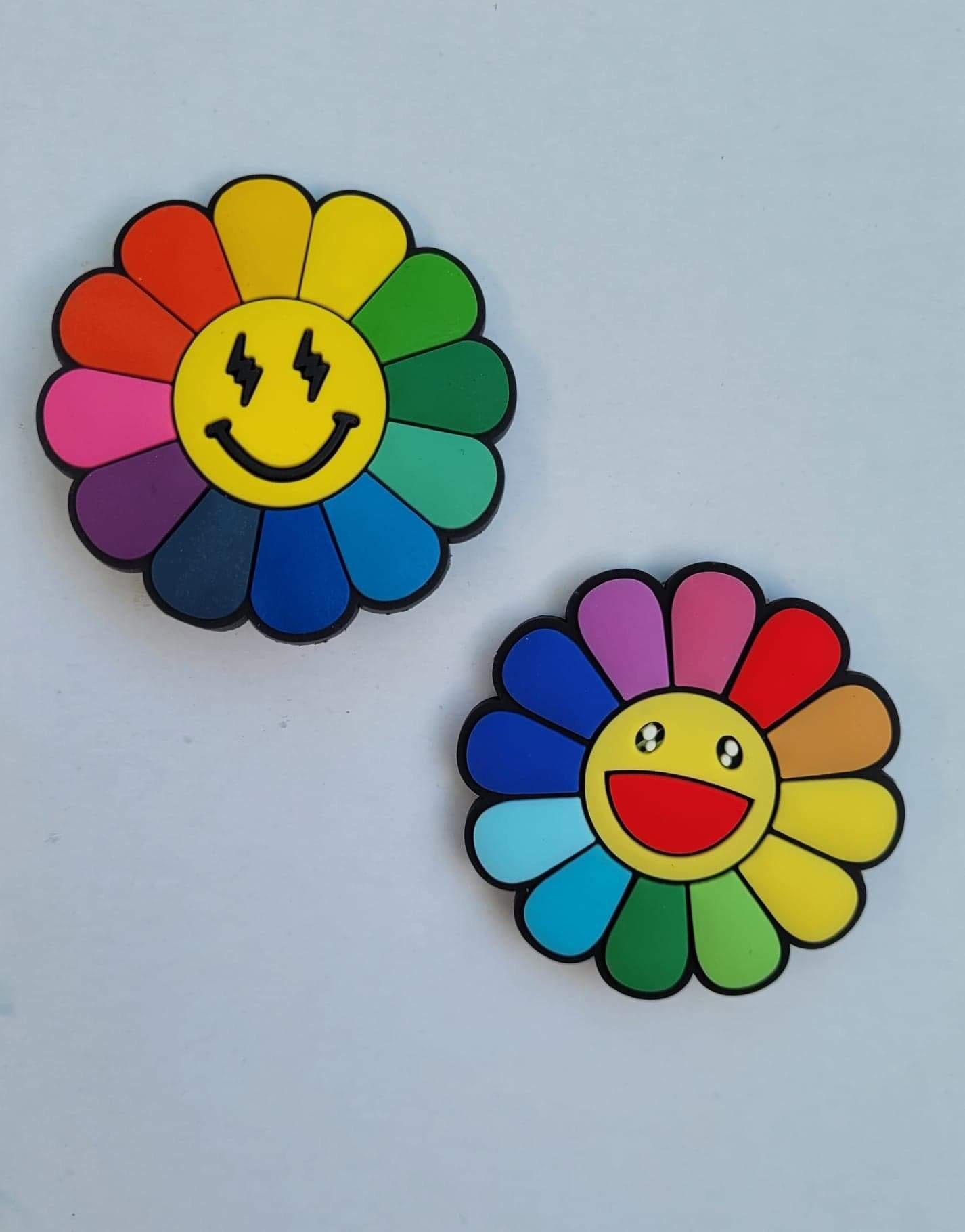 Brand New Flower Takashi Murakami Kiki Kaikai Brooch Rainbow Sunflower –  Sponsor Dynamic