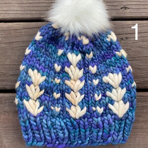 Hand Knit Hat - Knit Beanie - Winter Hat - Cozy Warm Gifts - Wool Hat - Malabrigo Hat - Nejibana Beanie
