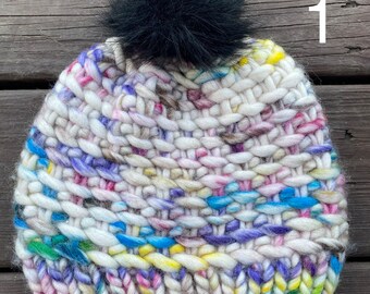 Wicker Basket Beanie - Hand Knit Hat - Knit Beanie - Winter Hat - Cozy Warm Gifts - Malabrigo Hat - Wool Hat
