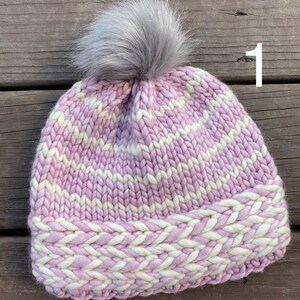 Banded Braids Beanie - Malabrigo Knit Hat - Hand Knit Hat - Knit Beanie - Winter Hat - Cozy Warm Gifts - Malabrigo Rasta