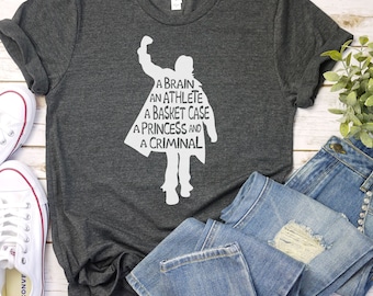 Breakfast Club tshirt, Don't forget about me shirt for women, 80's movie shirt for him, Fun classic tshirt for 80's movie fan.