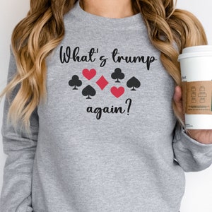 Funny Euchre Sweatshirt for card game player, Christmas or Birthday gift for Euchre enthusiast, Euchre tournament shirt Card player gift