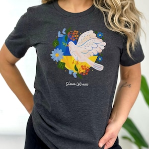 Support Ukraine Shirt, Anti Trump tshirt, Slava Ukraini T-shirt, Activist Protest Tee, Glory to Ukraine Democracy Shirt, Pro Zelensky Shirt