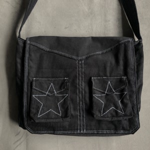Y2k Grunge Messenger Bags - Etsy
