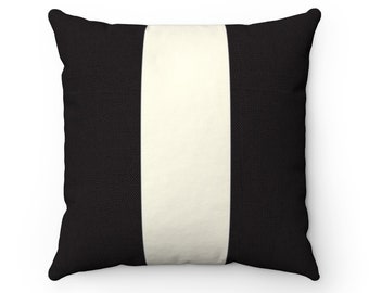Color Block Stripe Pillow Cover: Mid-Century Modern Throw Cushion