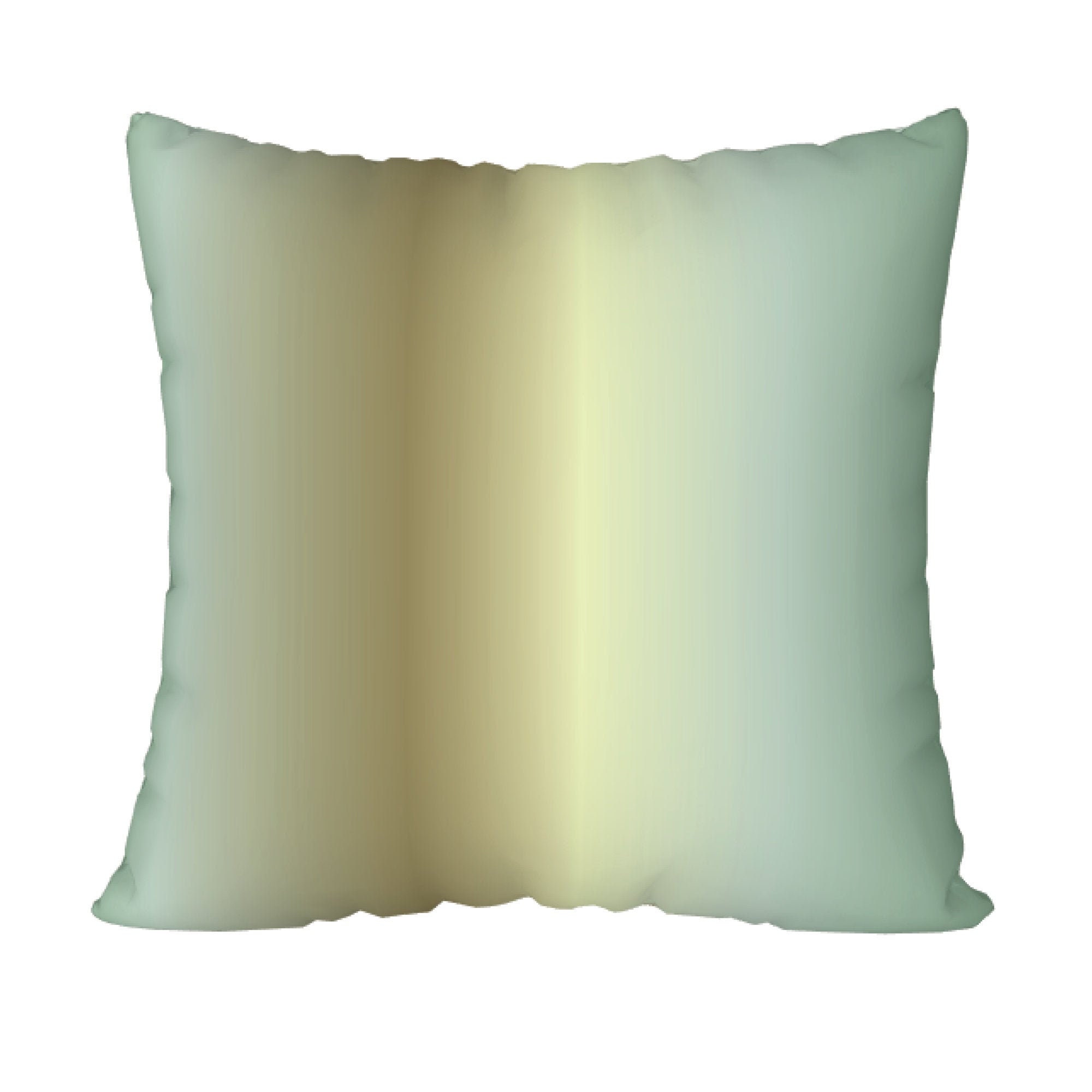 Ombre Pillow Cover Aqua Cream Taupe Blue Throw Pillow Etsy