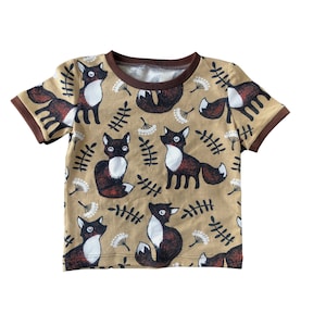 Happy Days T-shirt Childrens PDF sewing pattern