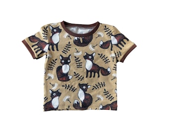 Happy Days T-shirt Childrens PDF sewing pattern