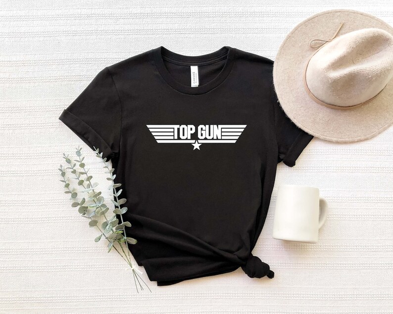 Top Gun Logo Shirt Unisex Top Gun Shirt Etsy