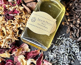 Agua de Florida – Magisches Ritualwasser für energetische Reinigung, Schutz & spirituelle Rituale | Schamanisches Duftwasser