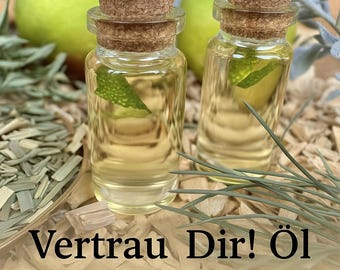 Aceite ¡Confía en ti! / Aceite Espiritual "¡Confía en ti!" / Aceite Mágico "¡Confía en ti!" / Aceite Mágico Autoconfianza