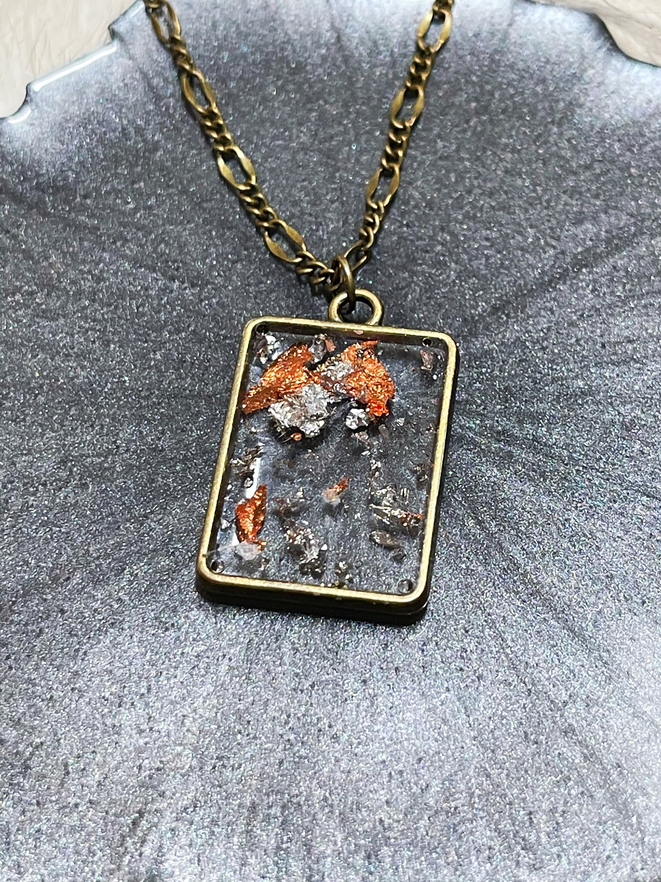 Bronze Women Necklace Etsy