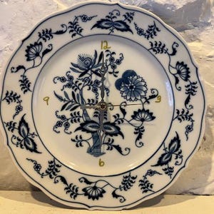 Orologio affascinante del Danubio Blu, orologio al quarzo, con gancio attaccato, piatto vintage