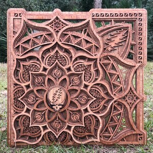 Grateful Dead Mandala - Etsy