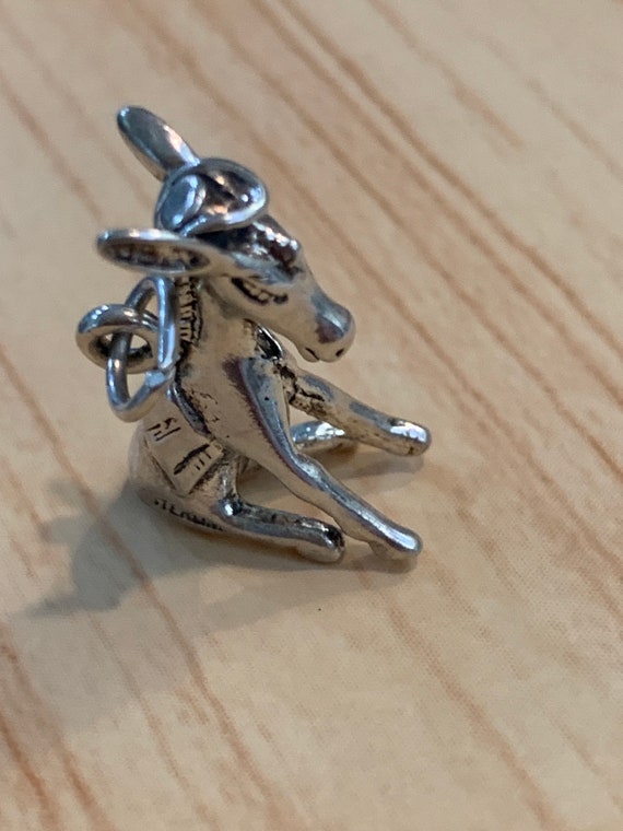 Donkey Sterling Silver Jewelry Charm - image 3