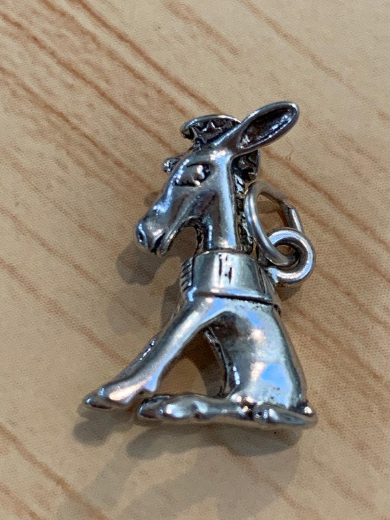 Donkey Sterling Silver Jewelry Charm - image 2