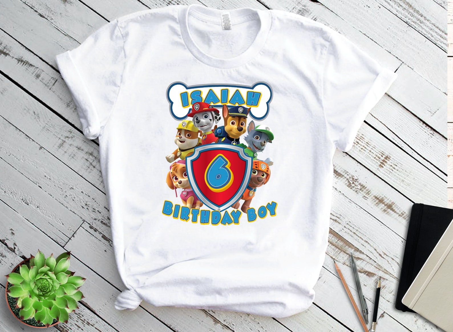paw patrol birthday shirt svg file paw patrol birthday shirt svg file