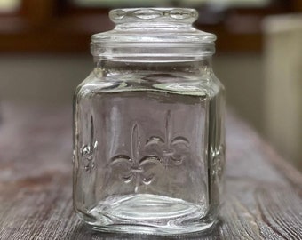 Fleur de lis canister sets