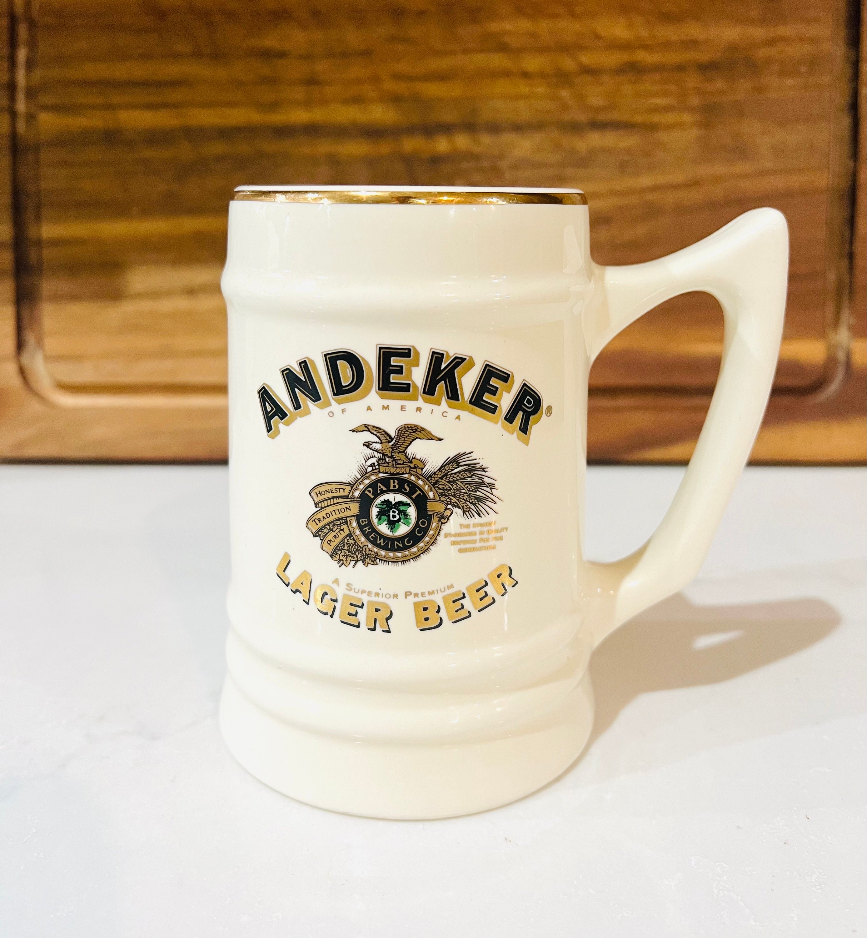 ヴィンテージ アンデカー ラガー パブスト ブリューイング セラミック