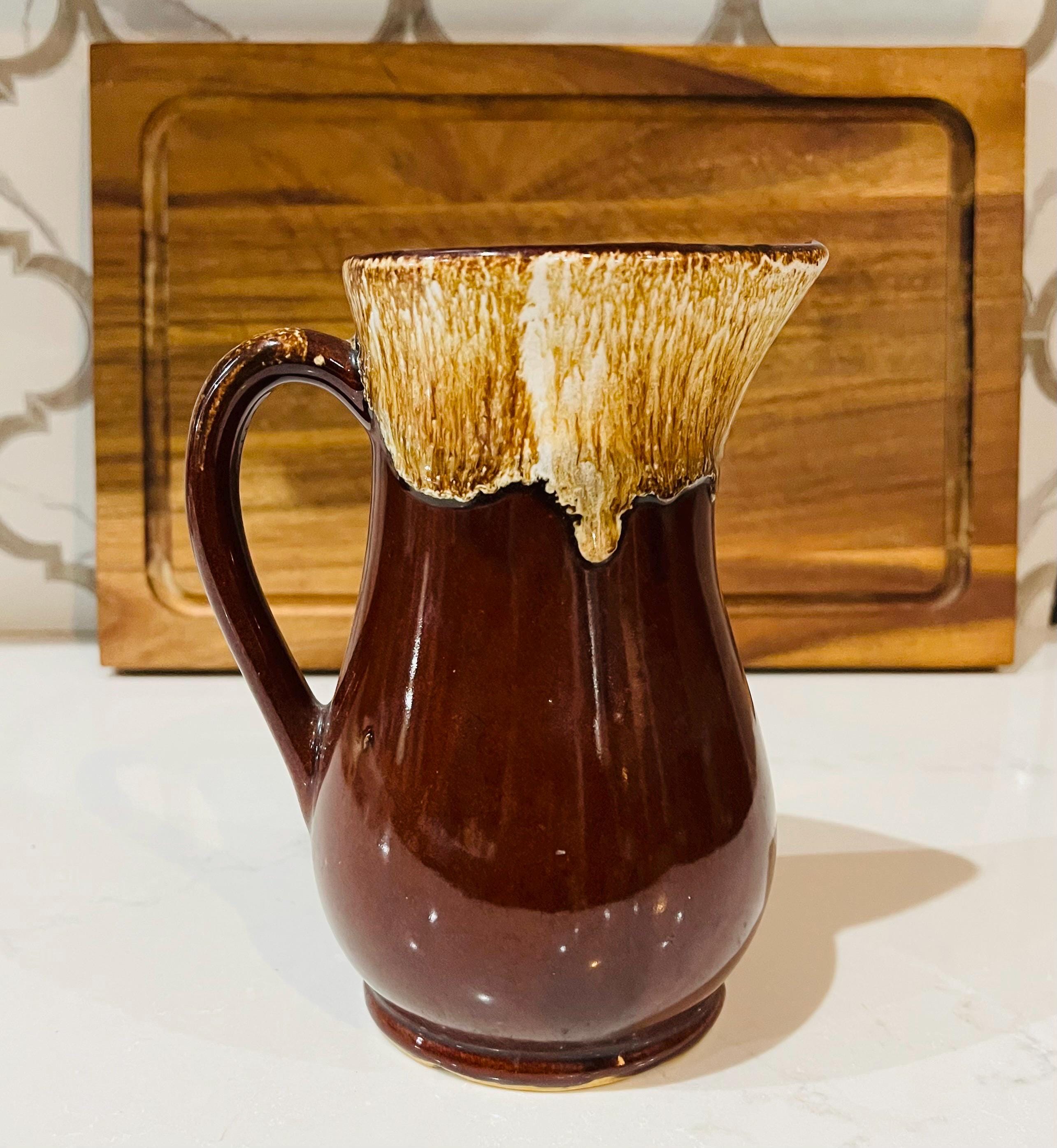 茶色の釉薬をかけた陶器 - Etsy 日本